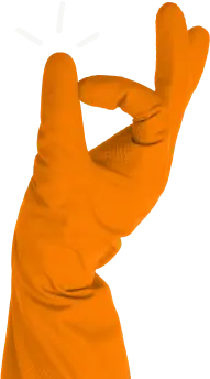 cleaning gloves